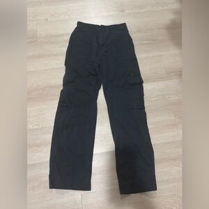Abercrombie & Fitch dark navy Cargo pants